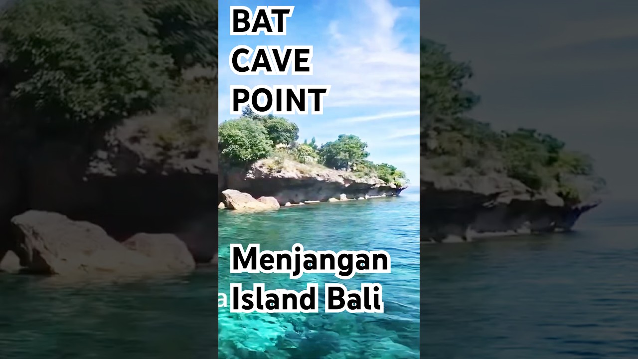 Bat cave point menjangan Bali 