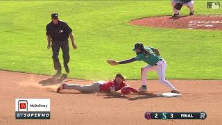 Cal Raleigh NABS THE RUNNER AT 2ND BASE to END THE GAME!!!