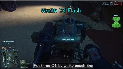 Planetside2: Wraith C4 Flash