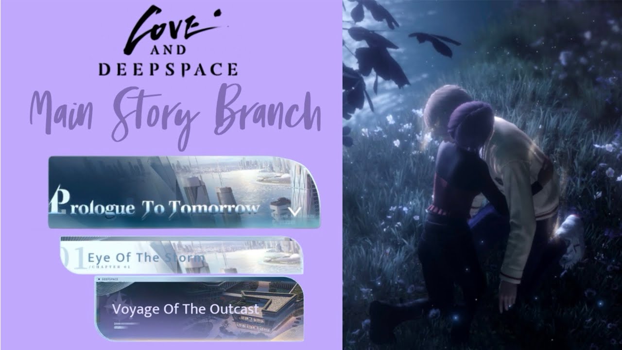 Xavier: Prologue To Tomorrow | Eye Of The Storm | Voyage Of The Outcast | Love and Deepspace