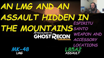 MK-48 L85A2 ESPIRITU SANTO REGION WEAPON LOCATIONS Ghost Recon Wildlands Gameplay Walkthrough