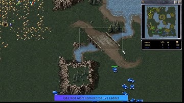 Command and Conquer Remastered: Red Alert Quickmatch 1v1 - Robskate VS RaDux1