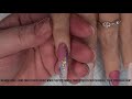 acrylic design using water decals|incandescentshine|handolly| ombre|glitter|colour blocking