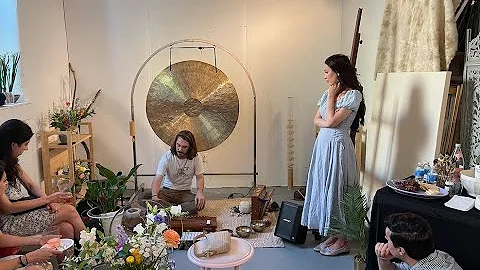 Dallas Bardo Sound Healing at "Every Petal" Era Co...