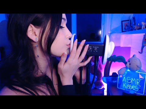 ASMR | Tingle Kisses💋 &  cozy rain 😴