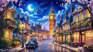 1950s oldies playing in another room at london on a summer night | nostalgic vintage classic