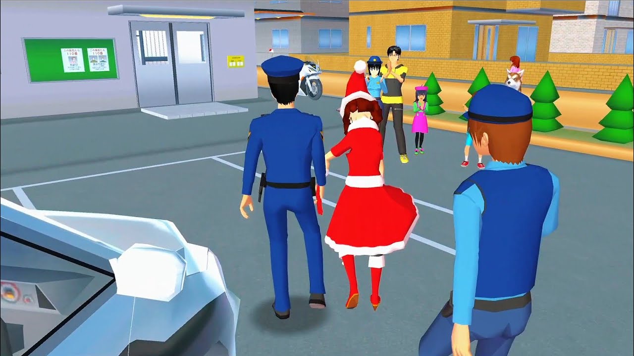 Santa Girl is a thief.😱🧑‍🎄||