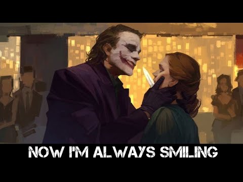 NOW I'M ALWAYS SMILING - JOKER WORDS | THE DARK KNIGHT | ComicNerd