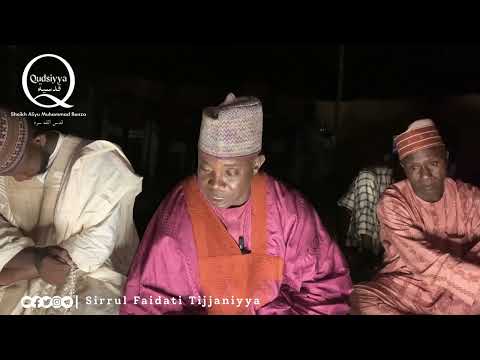 Majalisin Sheikh Abubakar Jega Da Khalifa Ibrahim A Garin Garangar Marke Sirrul Faidati Tijjaniyya