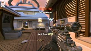 Black-Ops II 45 to 12 Domination on Hijacked Map