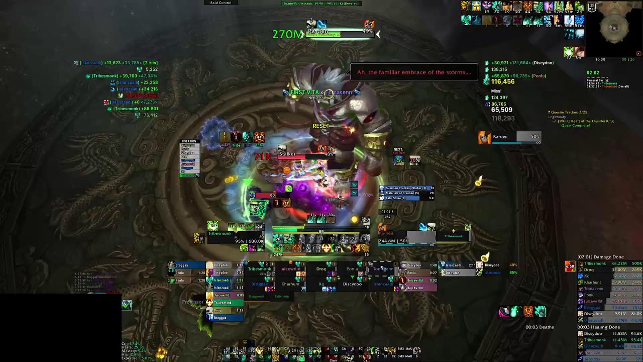 Throne of Thunder 10H Solo Tank | Brewmaster Monk | Week 11 | MoP Classic