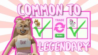 roblox: HOW I TRADE FROM COMMON TO LEGENDARY [PART 11] I GOT DISCONNECTED LOL