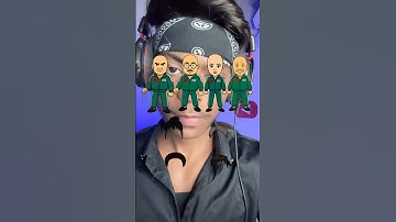 Squid Game Player Correct Hair Challenge Filter #tiktok #tutorial