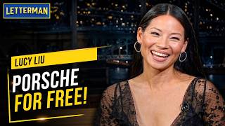 Lucy Liu Sells Her Soul for Charlie’s Angels | David Letterman
