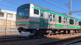 【品鶴線　高速通過集】120km多数