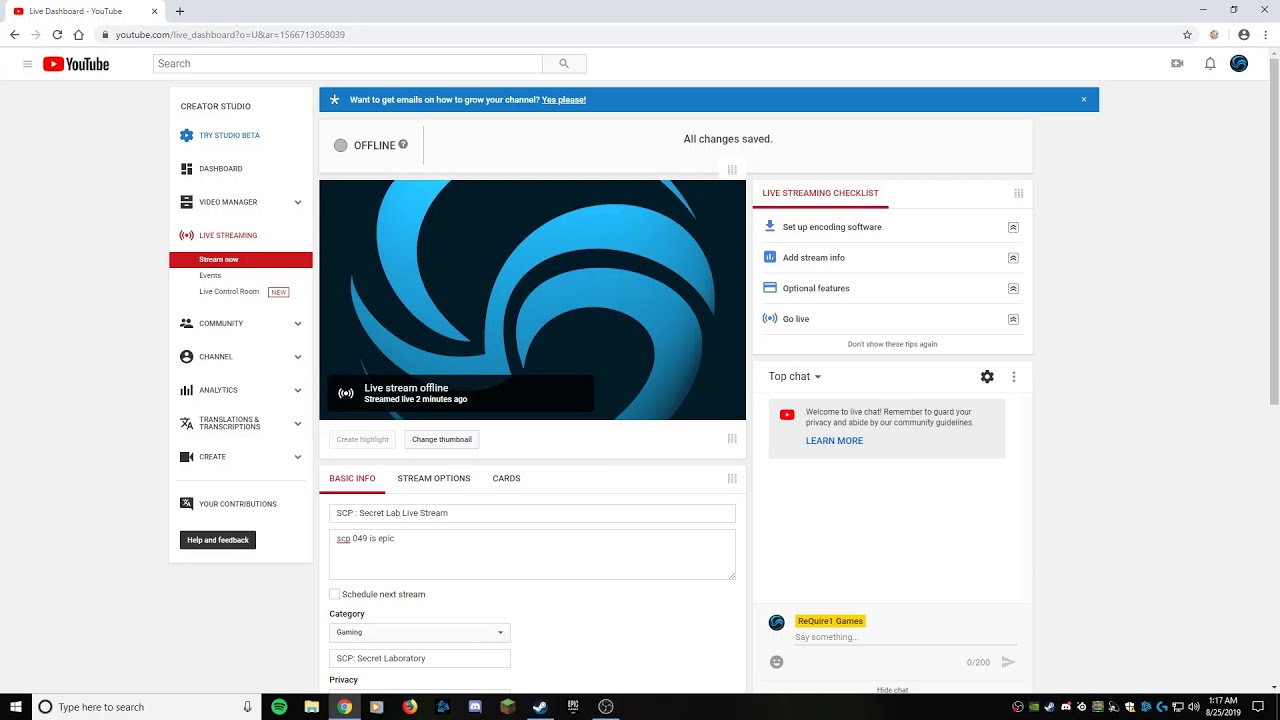 SCP : Secret Lab Live Stream