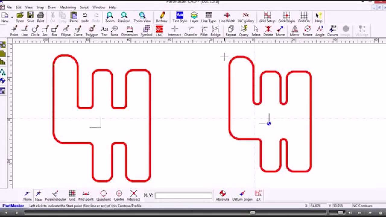 Dolphin PartMaster CADCAM Wire EDM 4 Axis  1