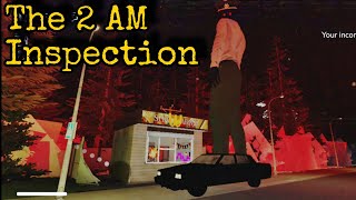 The 2 AM Inspection Scene | Roblox Scary Shawarma Kiosk  screenshot 5