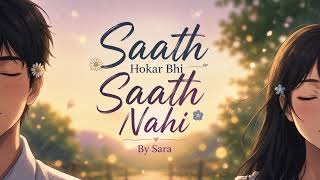 SAATH HOKAR BHI SAATH NAHI - Sara | Hindi Sad Song | Breakup Song | Heartbreak Song | Emotional Song