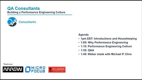 Building a Performance Engineering Culture