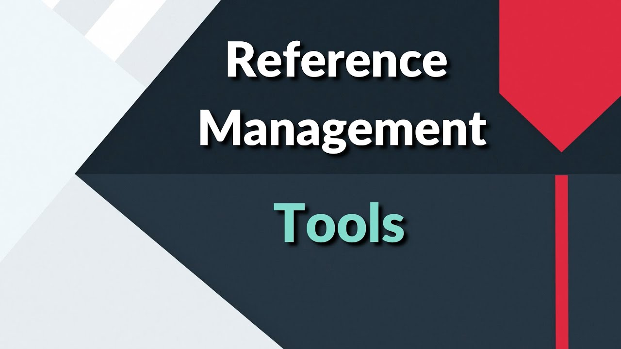 How to Use Reference Management Tools? [Learning is Easy @ Your Library]