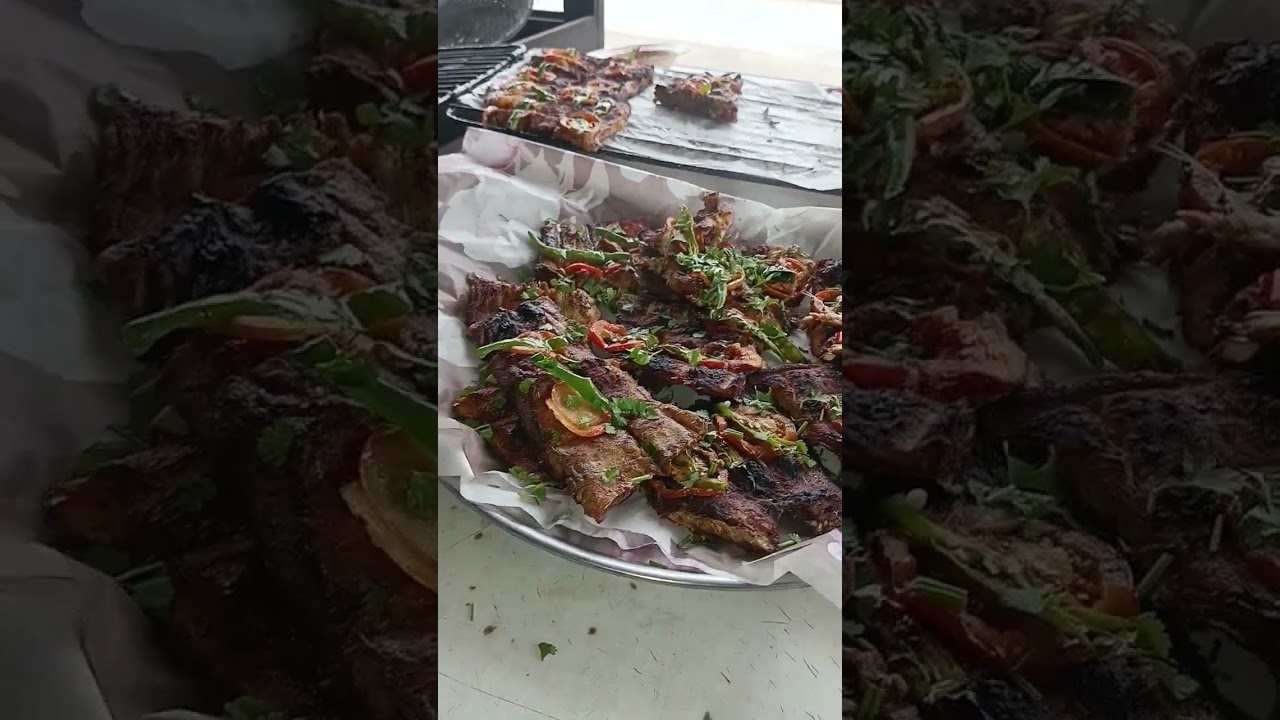 "Unveiling the Aquatic Showcase: Fish Displayed at its Finest!"