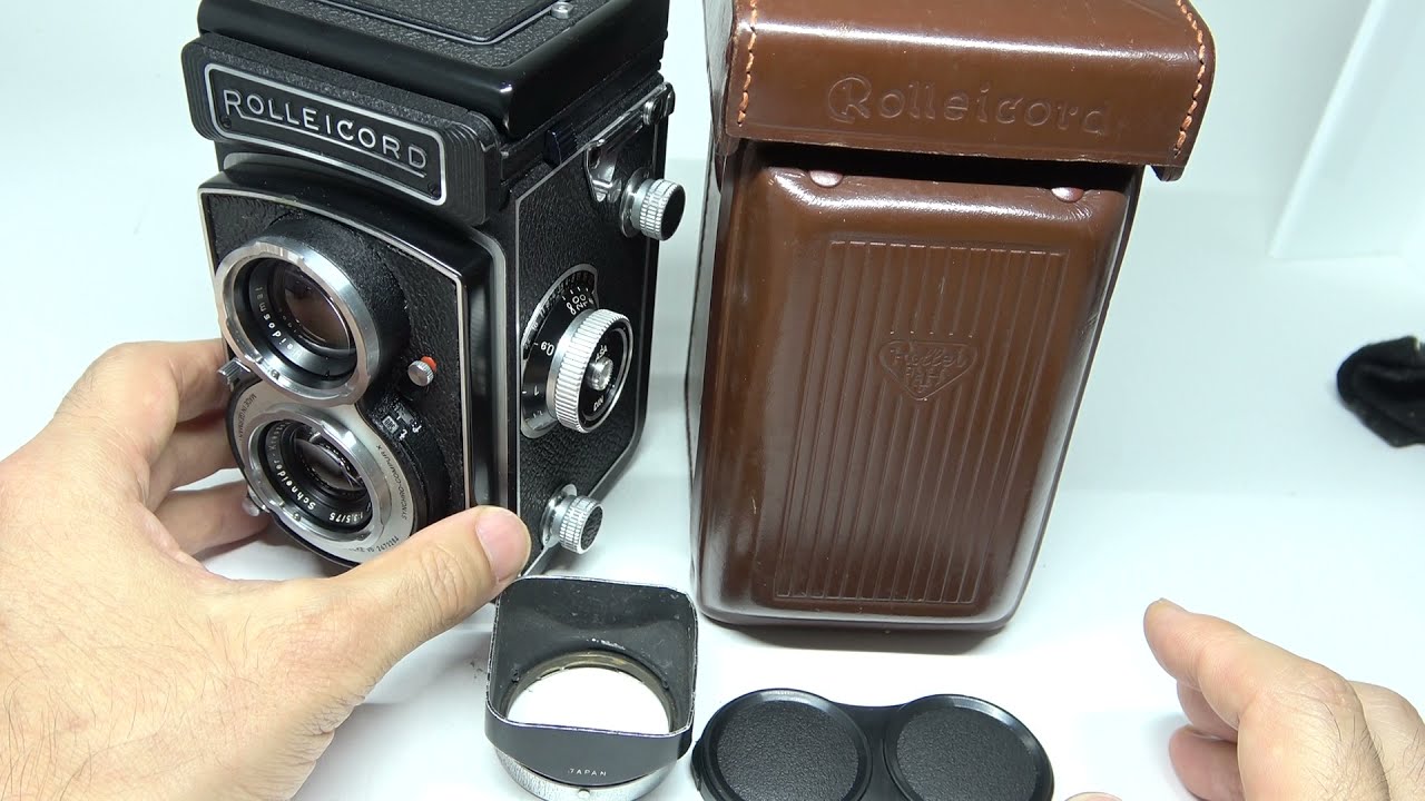 ROLLEICORD Vb ローライコード Xenar クセナー75mm F3.5 + 革ケース・ストラップ、メタルフード