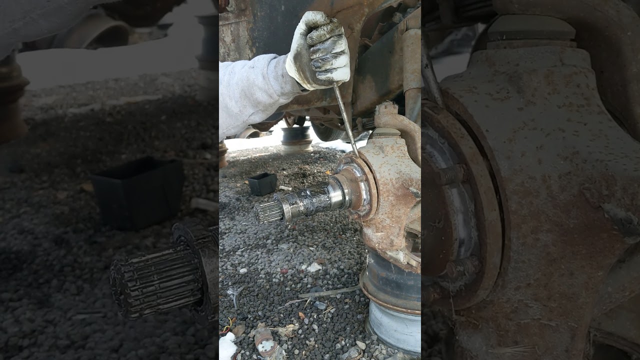 Remove Stuck Front Axle Knuckle Spindle. Ford, Chevy, Jeep, Dodge, Or IHC Dana 44, 50, 60 Front Axle