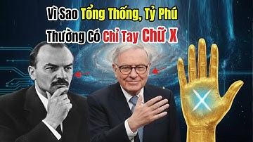 Vén Màn Định Mệnh: Tại Sao Tổng Thống, Tỷ Phú Thường Có Chỉ Tay Chữ X- Góc Nhìn Khoa Học & Triết Học