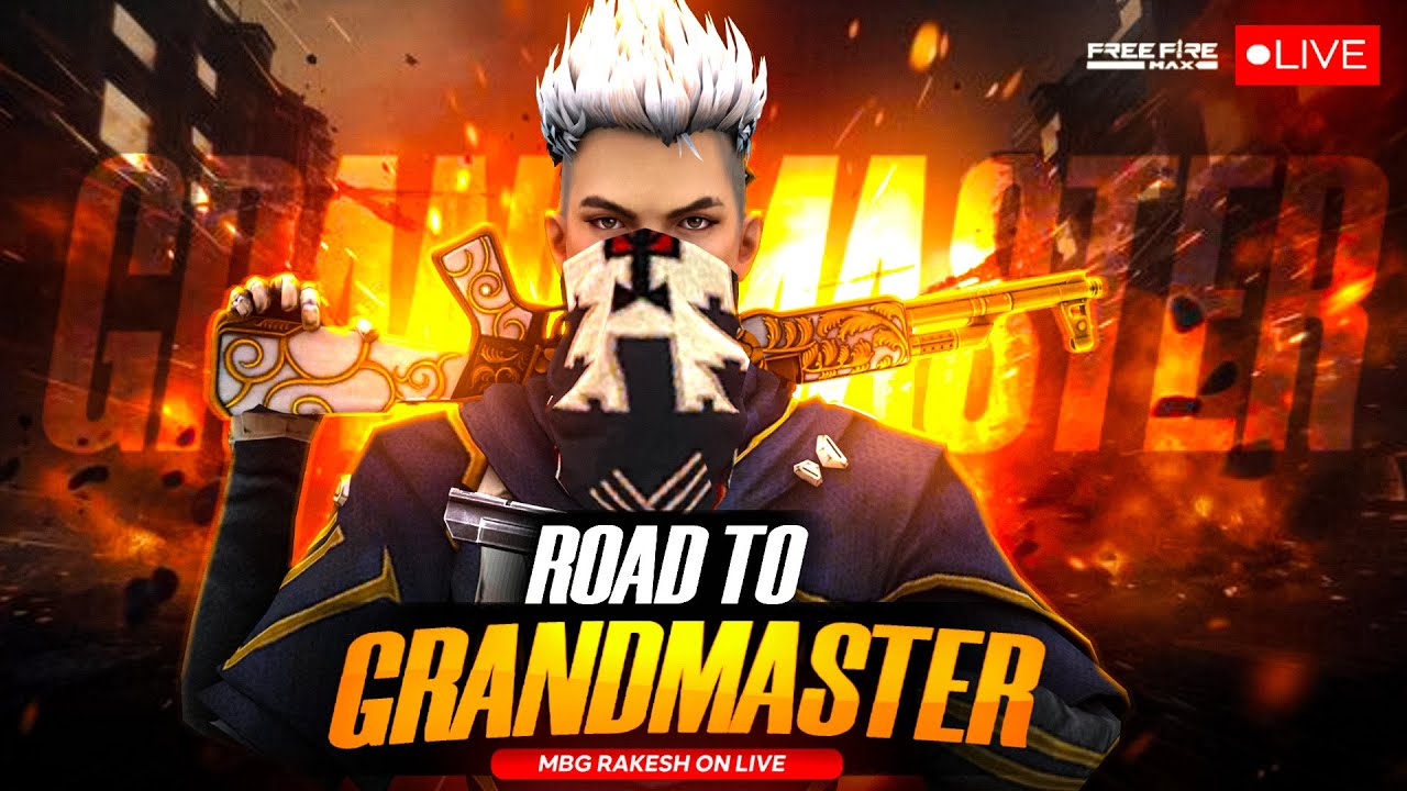 🔴[Live] Grand Master Rank Push in Free Fire - Free Fire Telugu Live - # ...