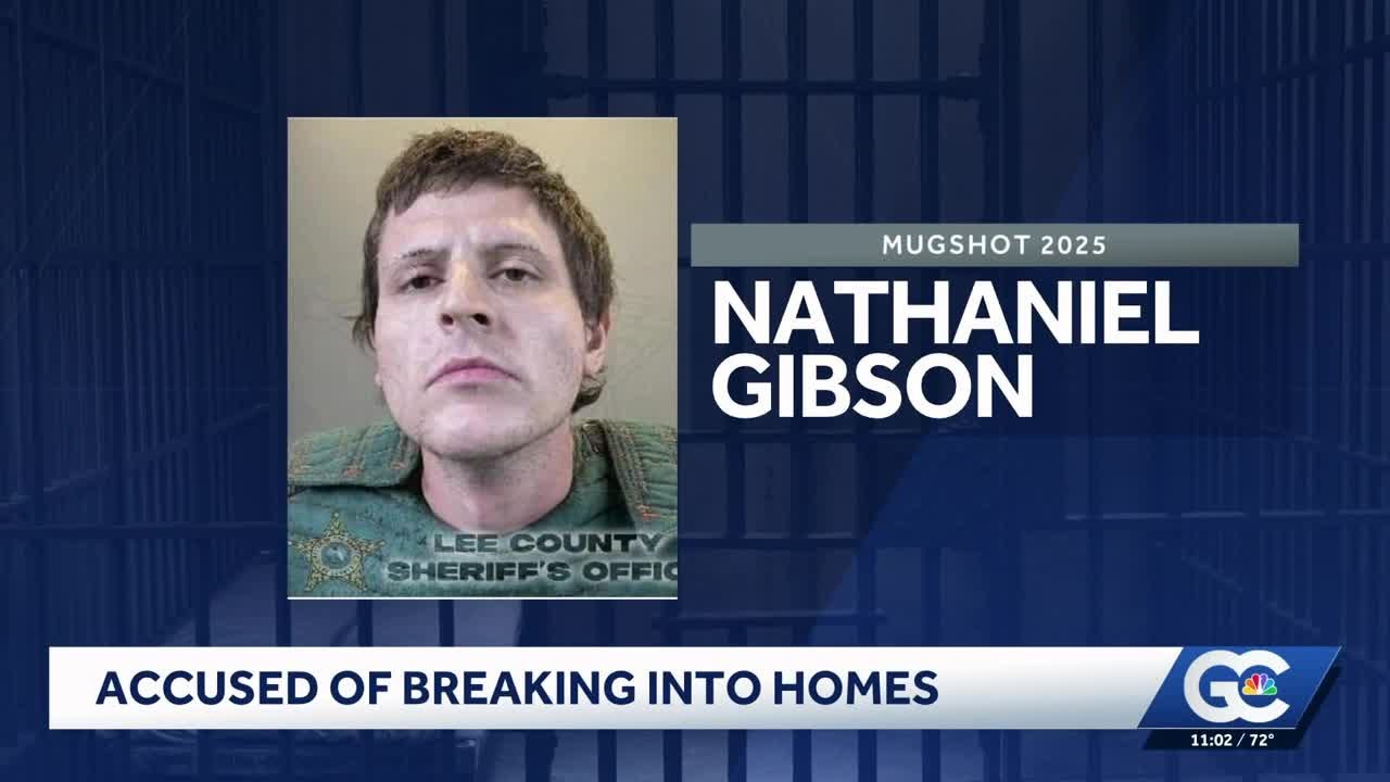 Man accused of trying to break into multiple Lehigh Acres homes - YouTube