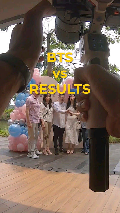 POV Cinematic Gender Reveal #genderreveal #cinematic