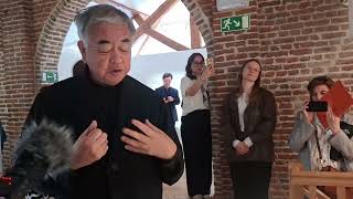 Kengo Kuma "Architecture in dialogue" at Foundation Folon, Belgium