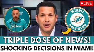 BIG NEWS JUST CONFIRMED WILL FANS BELIEVE THIS DOLPHINS JUST GOT A TRIPLE DOSE OF GREAT NEWS