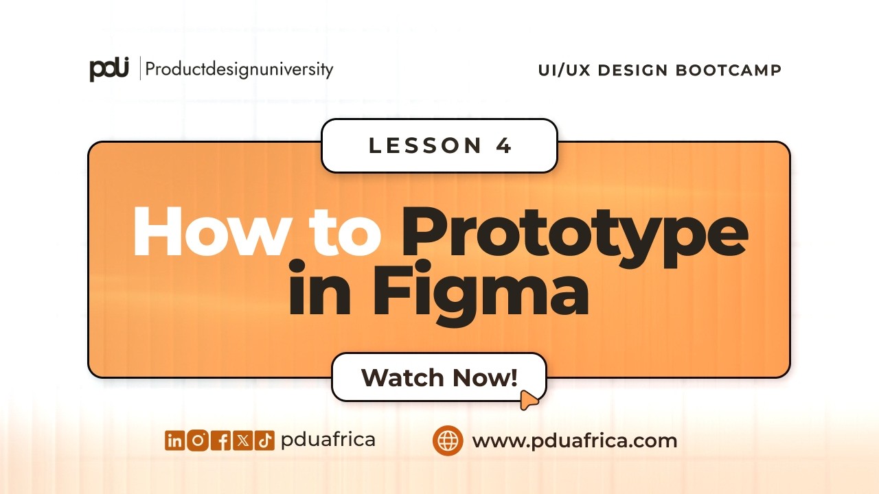 06. How to Prototype in Figma as a Complete Beginner in UI/UX Design - Lesson 5