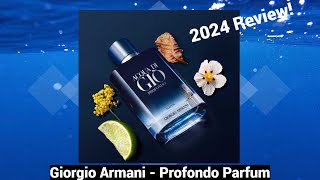 Giorgio Armani -  Profondo Parfum  (2024 Review)