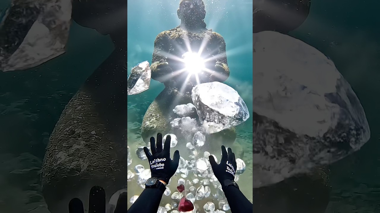 I smashed this ancient SPHERE... RAW DIAMONDS inside! 🌍💎🔨