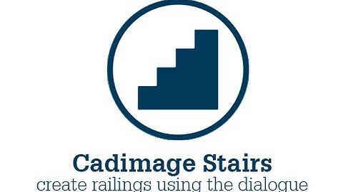 Cadimage Stairs: Creating Railings using the dialogue