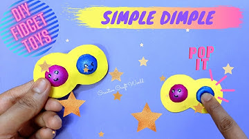 Simple Dimple fidget toy, viral TikTok fidget toys / DIY POP It