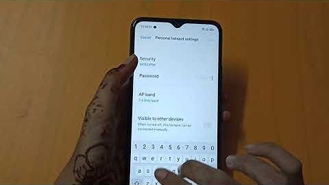 realme C25s hotspot setting | how to change hotspot password | hotspot password change kaise kare