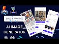 Build a Full Stack React Native AI Image Generator App in Less Than 2 Hours (2024) | REST API 🤐