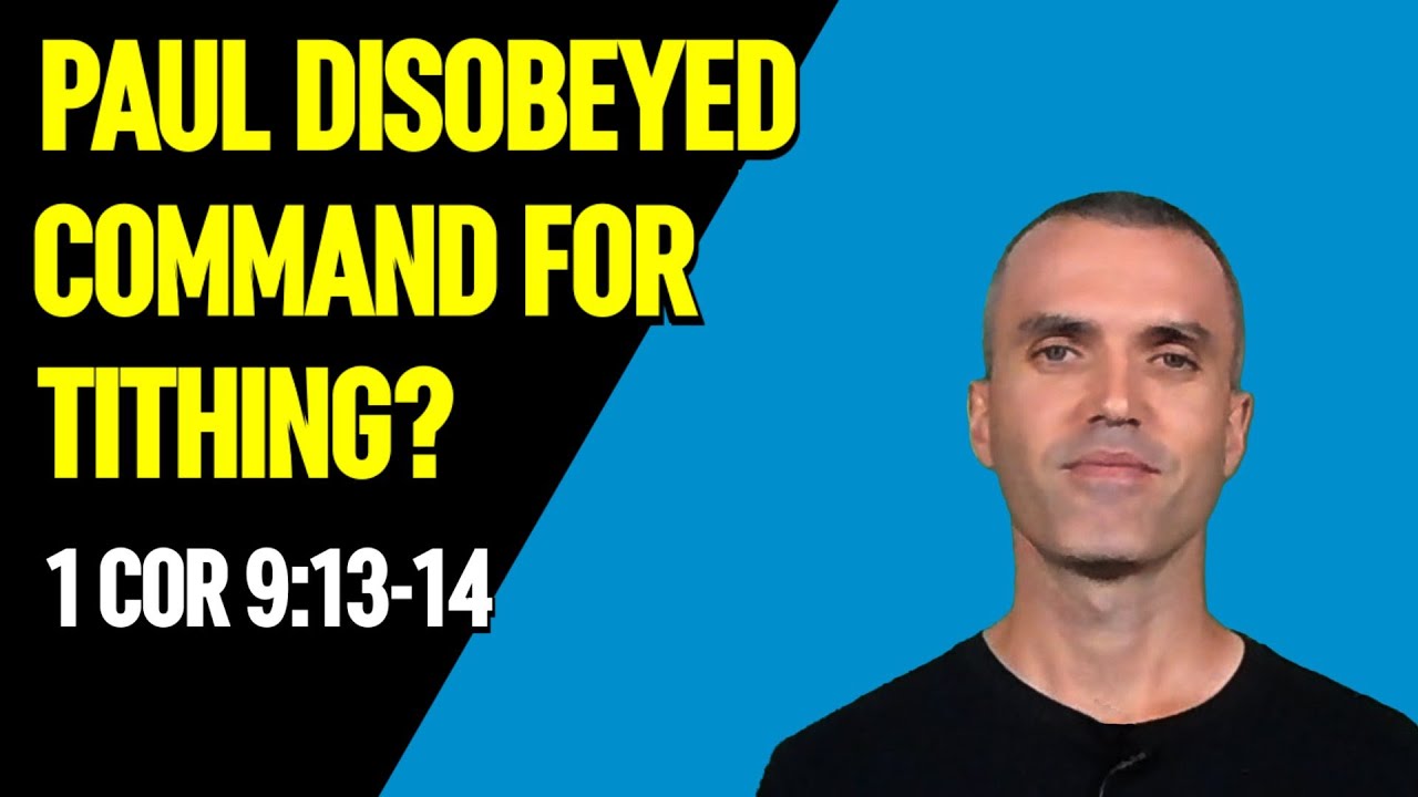 Did the Apostle Paul disobey the Lord's command for Christian