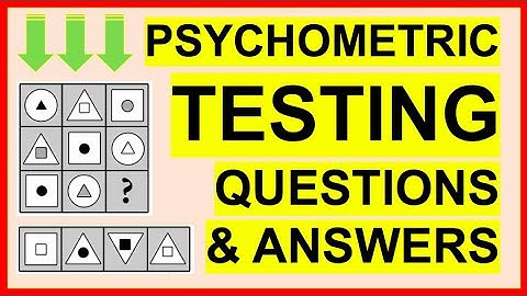 7 PSYCHOMETRIC TEST Questions and Answers! (How To PASS a Psychometric Test)