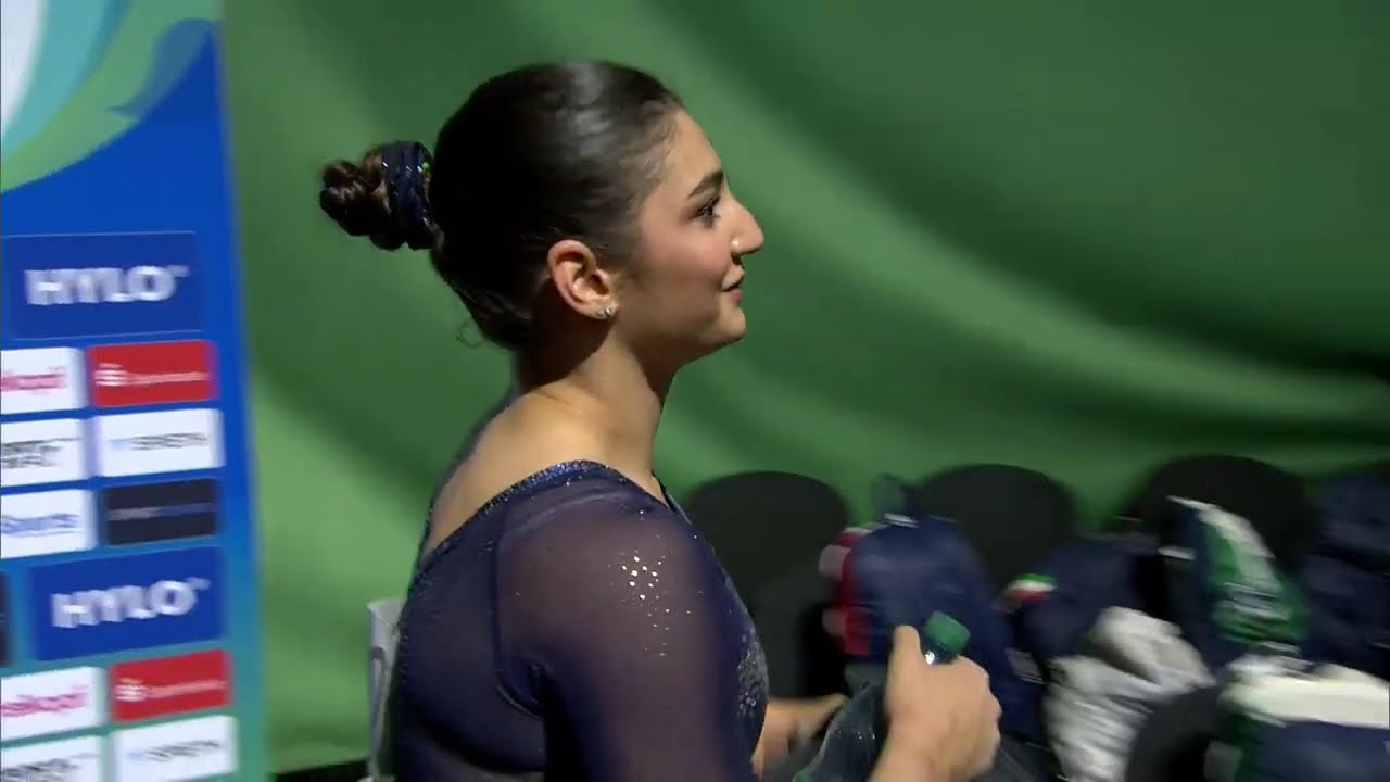 Manila Esposito - Trave - (14,300) - Campionato Europeo Ginnastica Artistica - Leipzig - 26-5-25