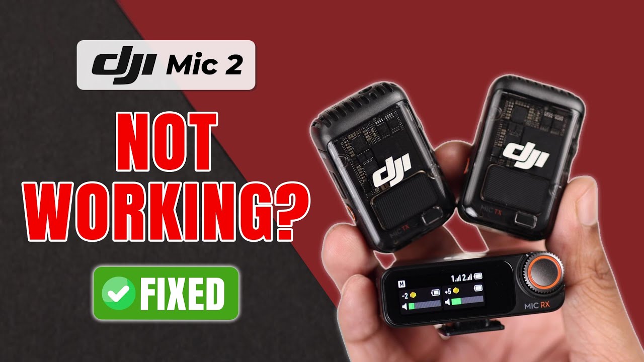 Fix: DJI Mic 2 Not Working!