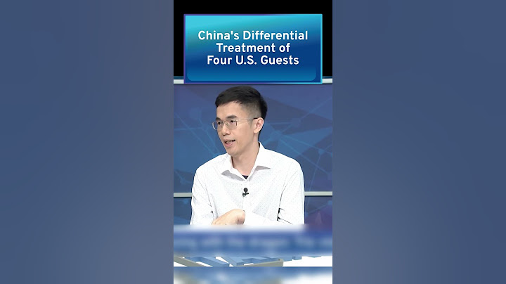 China's Differential Treatment of Four U.S. Guests｜Taiwan Talks #shorts