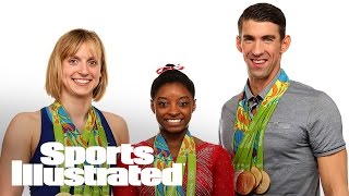 Behind the Scenes: Ledecky, Phelps, and Biles Cover Shoot | Sports Illustrated