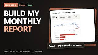 Turn Excel Data Into a Management Report with Claude