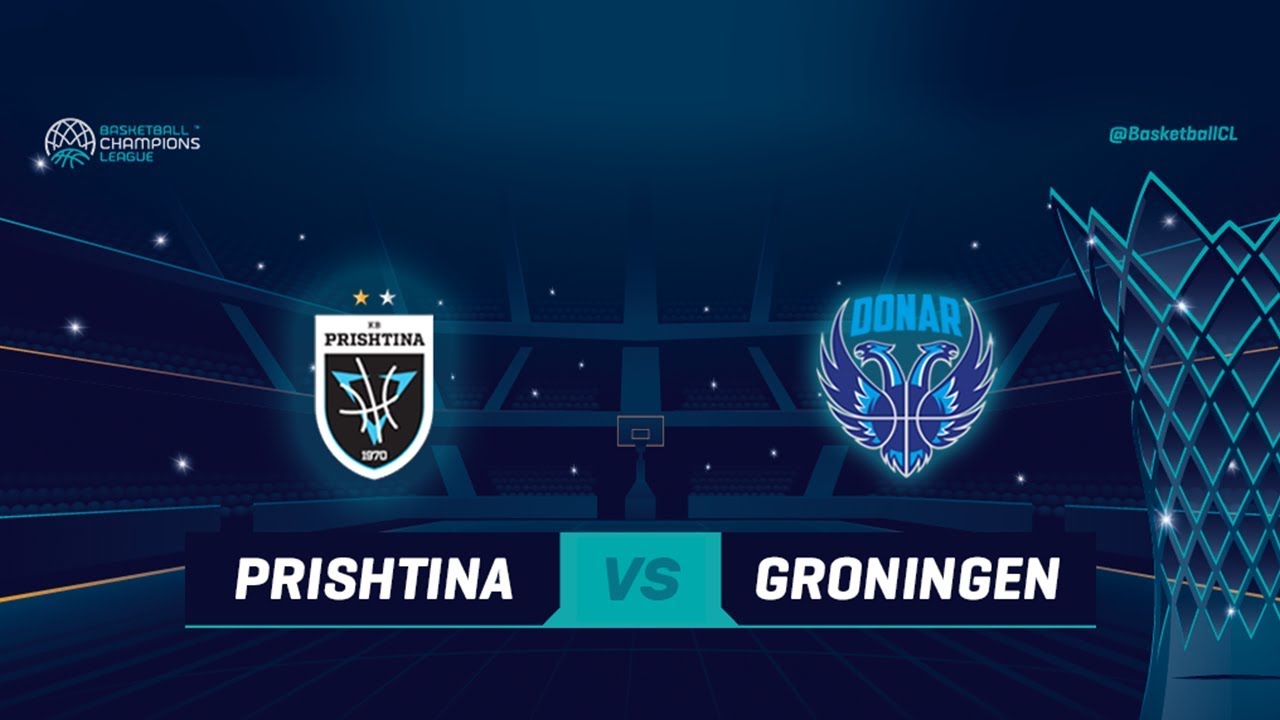 Sigal Prishtina v Donar Groningen - Full Game - Qualif. Rd. 1 - Basketball Champions League 2018-19
