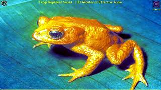 🔊 Frogs Repellent Sound 🐸 | 30 Minutes of Effective Audio